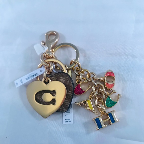 Coach Bag with key fobs - Picture 5 of 15